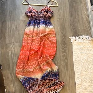 colorful maxi dress
